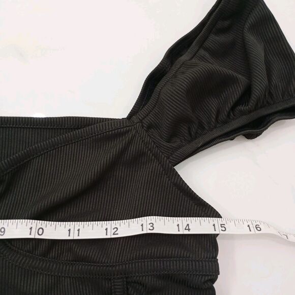 Crop Top  Size M Women's Black - Picture 11 of 12